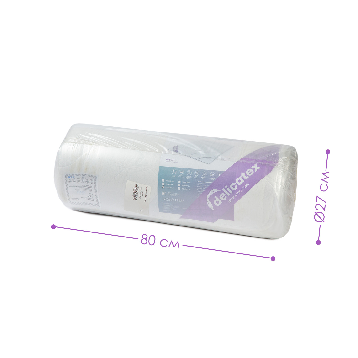 Фотография Топпер-наматрасник Relax 1, 160x200 h3 от магазина Delicatex