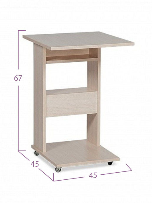 Фотография Столик придиванный ЛИОН Дуб Каньон от магазина Delicatex