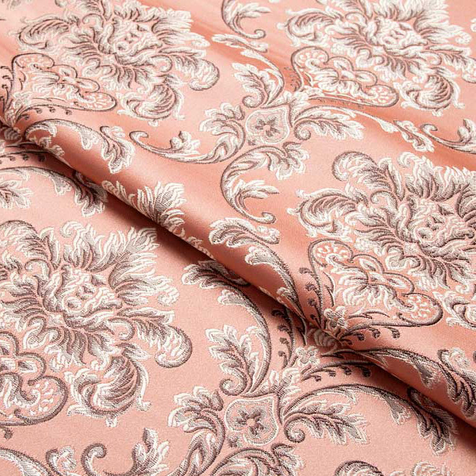 Фотография Ткань CHATEAU MONOGRAMME rose N от магазина Delicatex