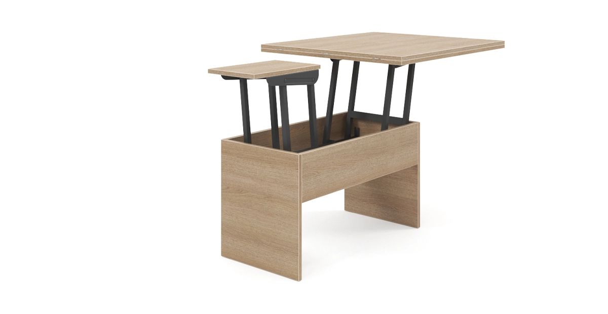 Фотография Стол-трансформер Ницца 2.0. Дуб Каньон от магазина Delicatex