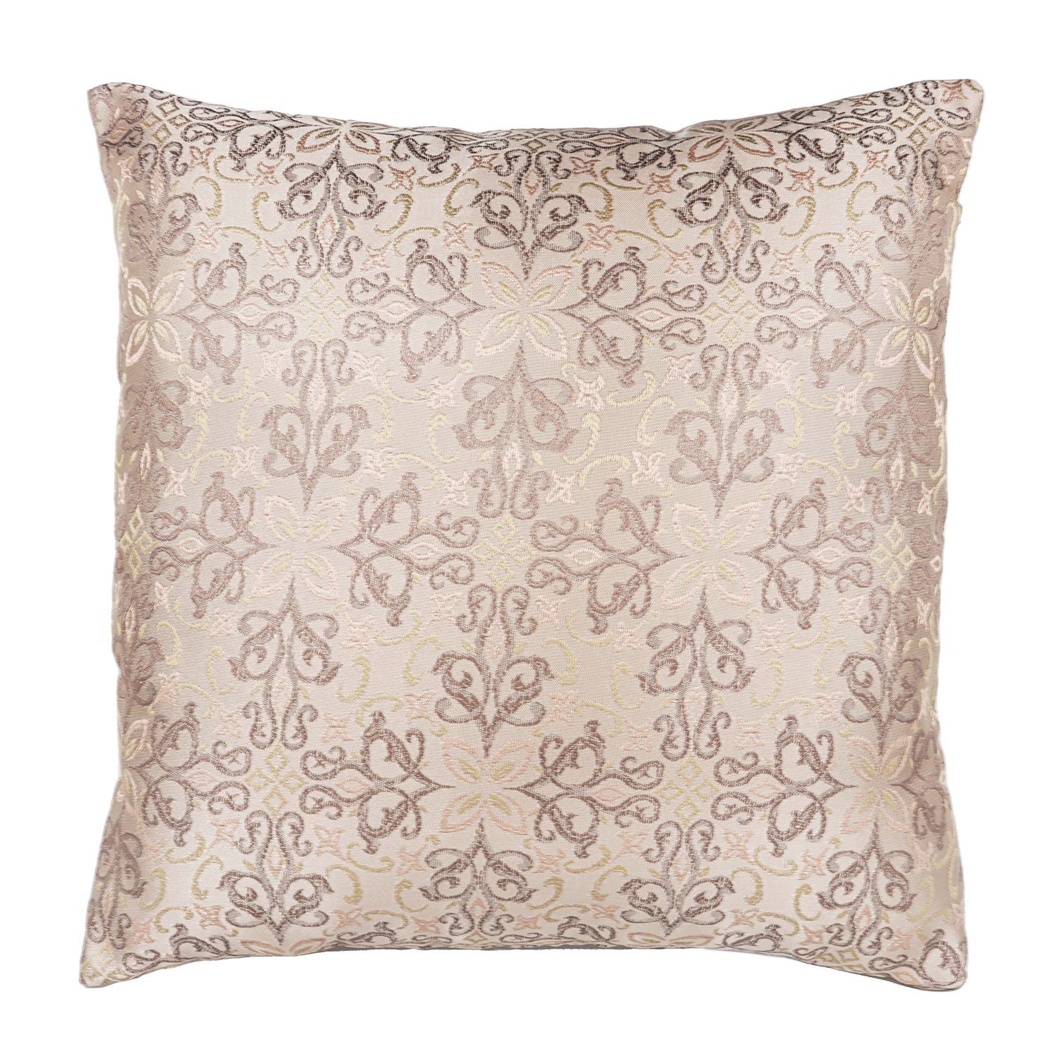 Фотография Подушка Альба Delicatex SIMFONIA beige/кофейный орнамент от магазина Delicatex