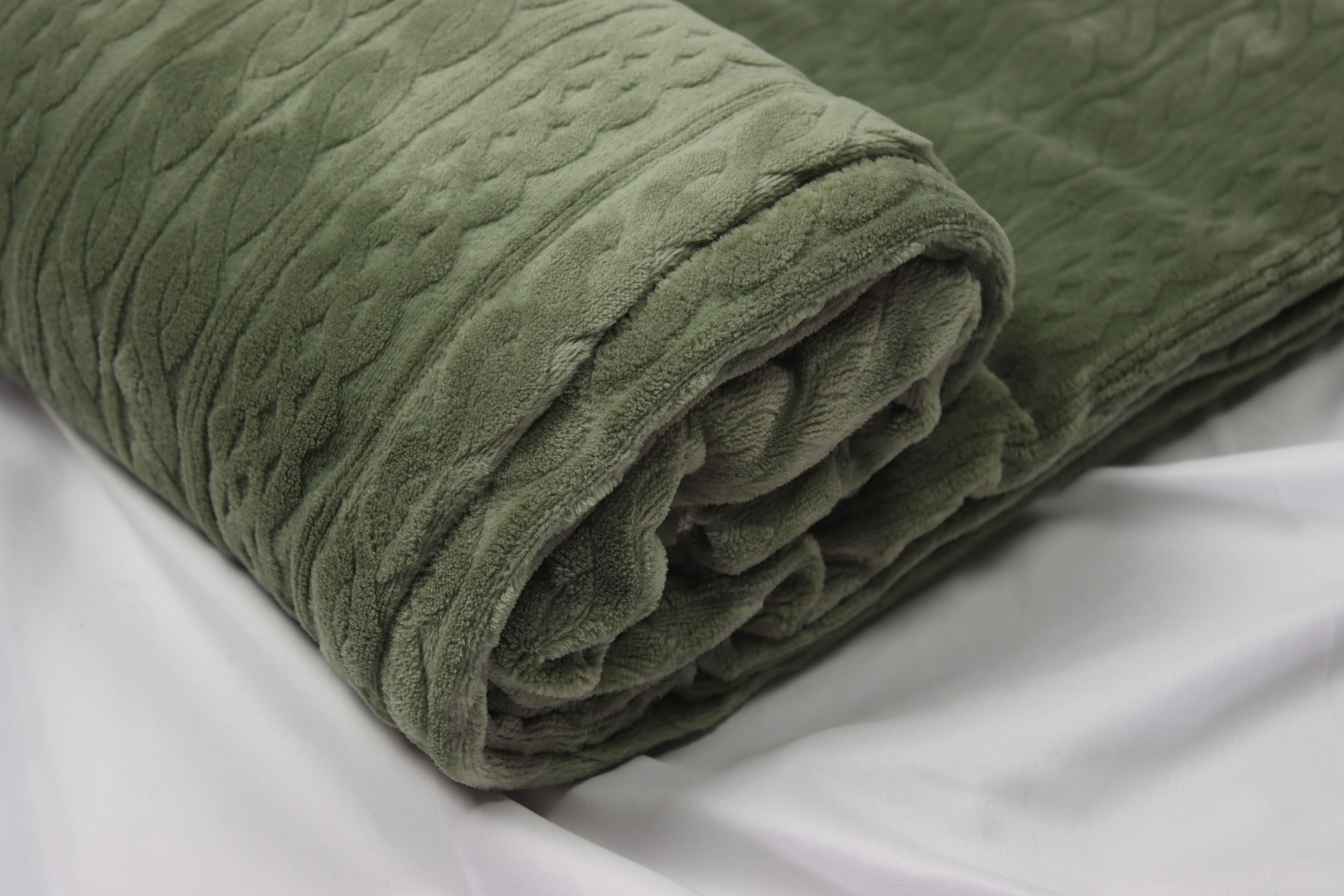 Фотография Верона - плед 160х210 olive от магазина Delicatex