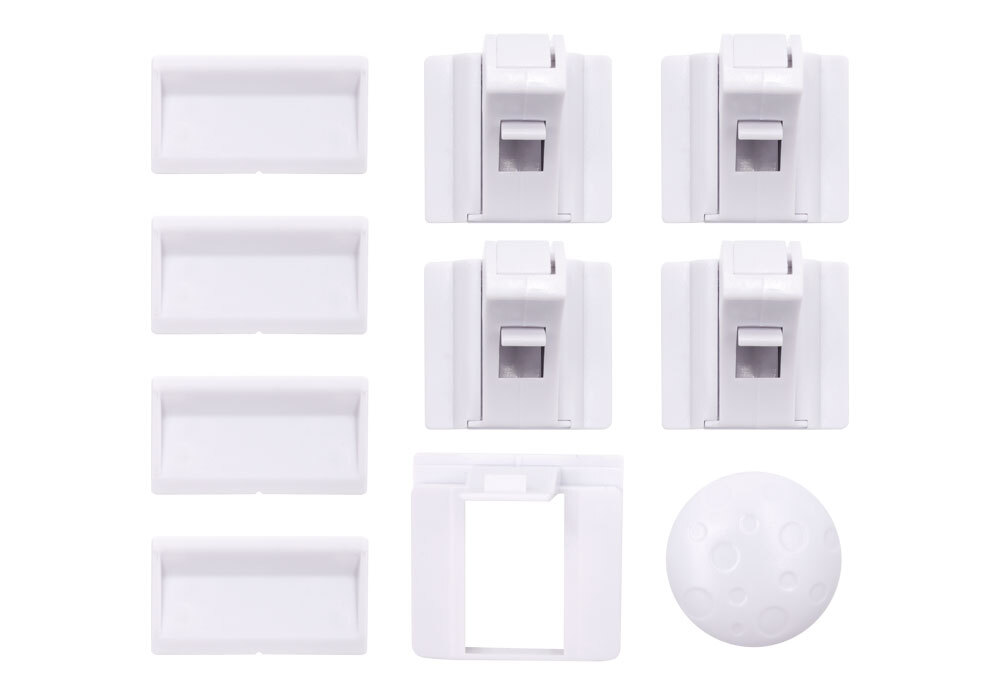 Фотография Магнитный замок JET 522 A Комплект (4+1) ABS от магазина Delicatex