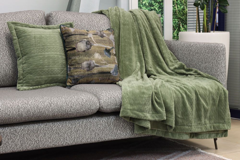 Фотография Верона - подушка 50х50 olive от магазина Delicatex