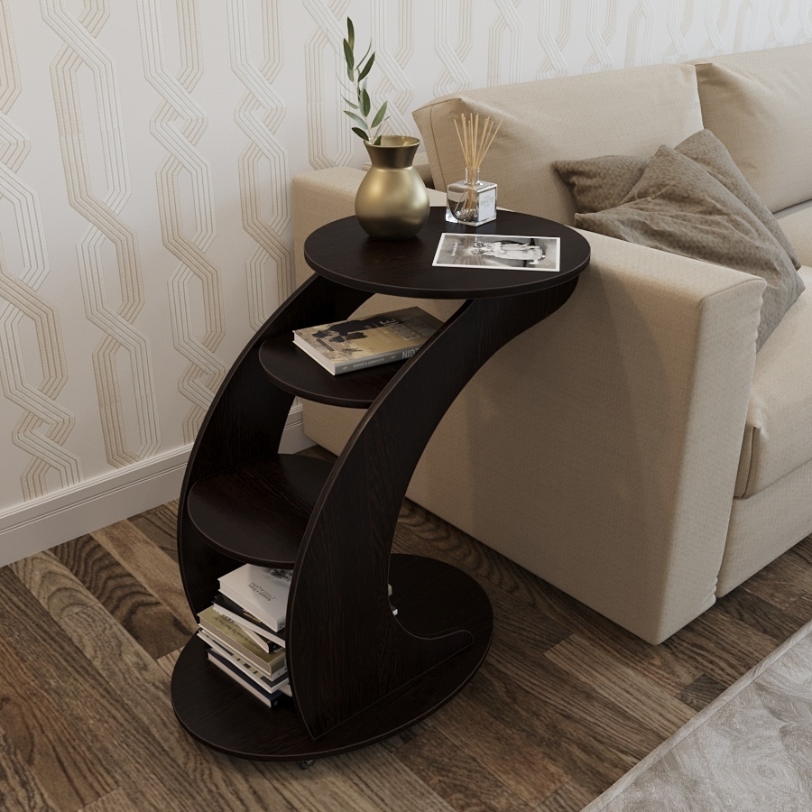 Фотография Столик придиванный БЬЮТИ Венге от магазина Delicatex